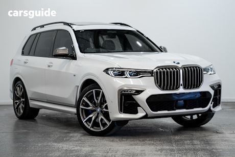 White 2019 BMW X7 Wagon M50D