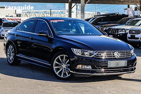 Black 2017 Volkswagen Passat Sedan 132 TSI Comfortline
