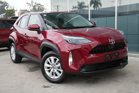 Red 2021 Toyota Yaris Cross Hatch