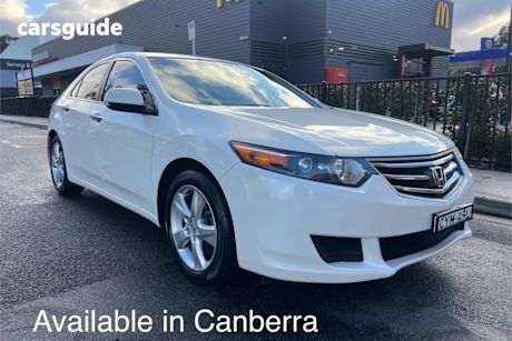White 2011 Honda Accord Euro Sedan Euro