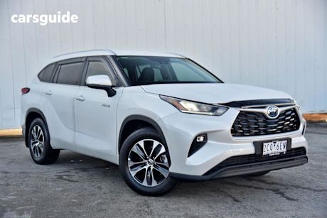 White 2024 Toyota Kluger Wagon GXL 4X4