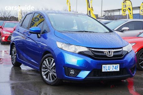 Blue 2016 Honda Jazz Hatchback VTI-L