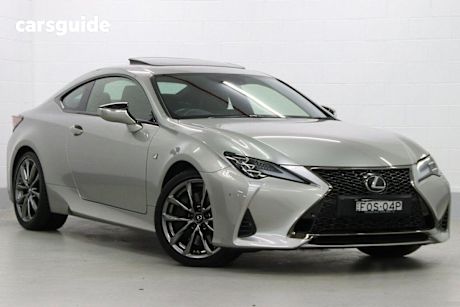 Silver 2019 Lexus RC300 Coupe F Sport