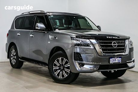 Silver 2023 Nissan Patrol Wagon TI-L (4X4)