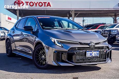 Silver 2025 Toyota Corolla Hatch GR GTS 4WD
