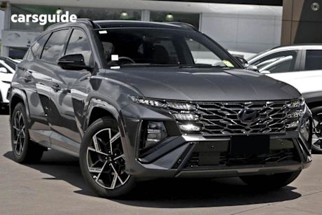 Grey 2024 Hyundai Tucson Wagon PREMIUM N LINE 4X4