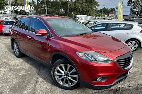 Red 2014 Mazda CX-9 Wagon LUXURY (FWD) MY14