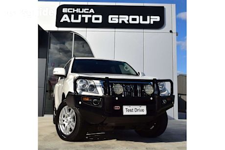 White 2010 Toyota Landcruiser Prado Wagon KAKADU 4X4