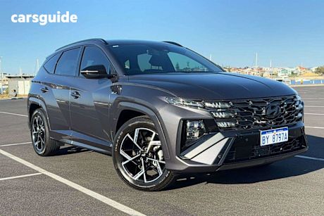 Grey 2024 Hyundai Tucson Wagon ELITE N LINE 4X4