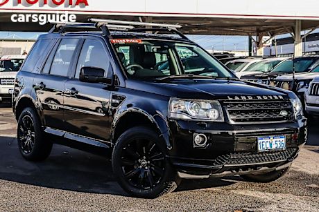 Black 2013 Land Rover Freelander 2 Wagon TD4 (4X4)