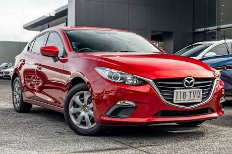 Red 2014 Mazda 3 Hatchback NEO