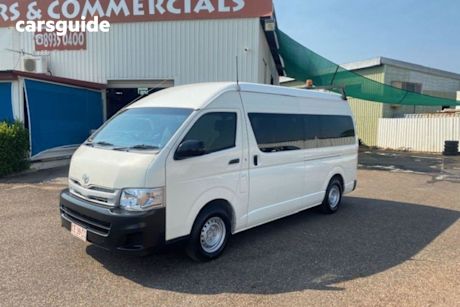 White 2011 Toyota Hiace OtherCar Commuter 12 Seater