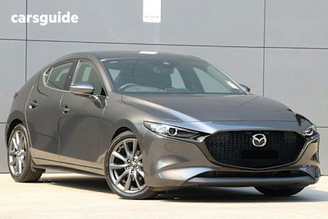 Grey 2025 Mazda 3 Hatchback G20 Touring Vision