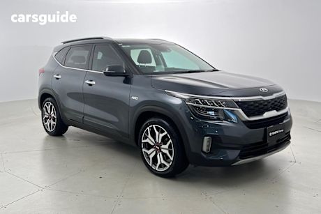 Grey 2020 Kia Seltos Wagon GT Line (awd)