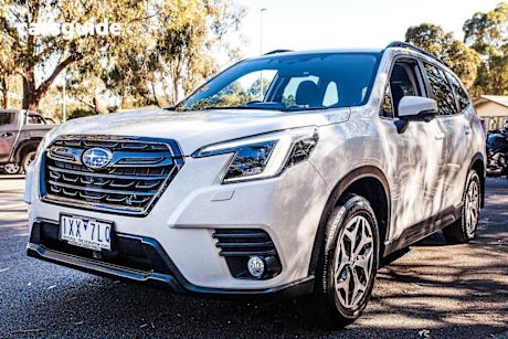 White 2023 Subaru Forester Wagon 2.5I-L (awd)
