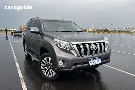 Grey 2016 Toyota Landcruiser Prado Wagon VX 4X4