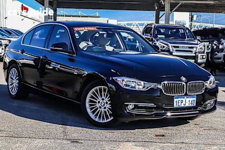 Black 2014 BMW 320I Sedan