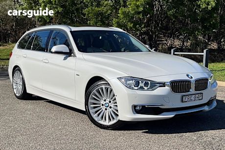 White 2014 BMW 320I Wagon Touring Luxury Line