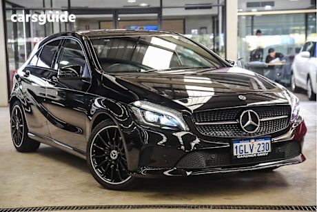 Black 2018 Mercedes-Benz A180 Hatchback Whiteart Edition