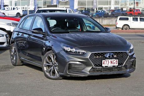 Grey 2021 Hyundai I30 Hatchback N Line