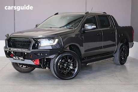 Grey 2020 Ford Ranger Double Cab Pick Up Wildtrak 2.0 (4X4)