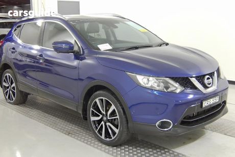 Blue 2015 Nissan Qashqai Wagon TI (4X2)