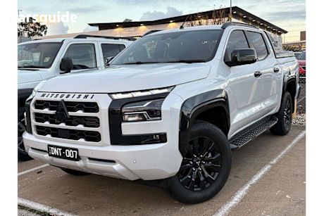 White 2025 Mitsubishi Triton Ute Tray GSR SPECIAL EDITION 4X4