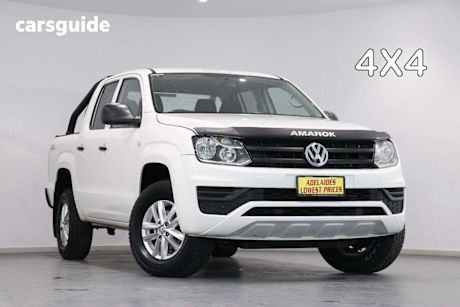White 2022 Volkswagen Amarok Dual Cab Utility TDI420 Core 4Motion