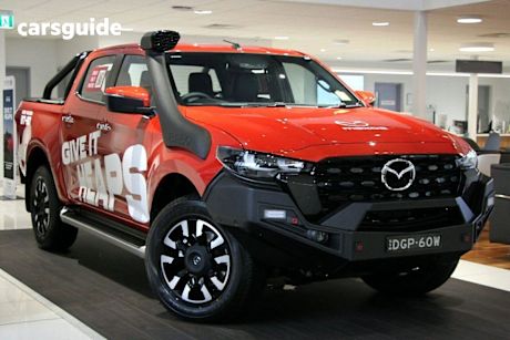 Red 2025 Mazda BT-50 Dual Cab Pick-up GT (4X4)