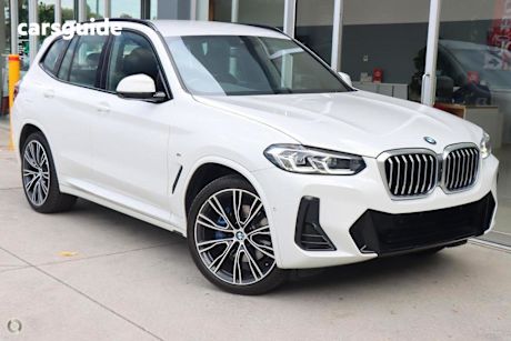 White 2022 BMW X3 SUV xDrive30i M Sport