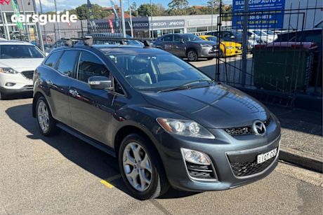 Grey 2010 Mazda CX-7 Wagon Luxury Sports (4X4)