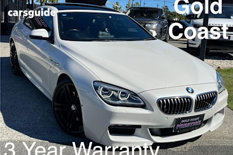 White 2016 BMW 640I Coupe