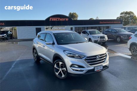Silver 2016 Hyundai Tucson Wagon Elite (awd)