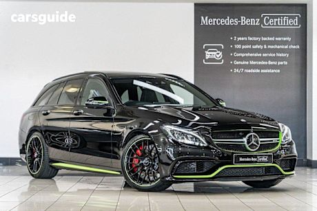 Black 2017 Mercedes-Benz C63 Wagon S