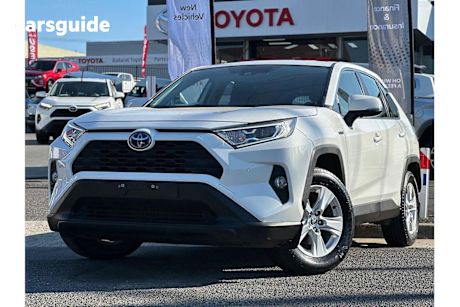 White 2020 Toyota RAV4 SUV GX F