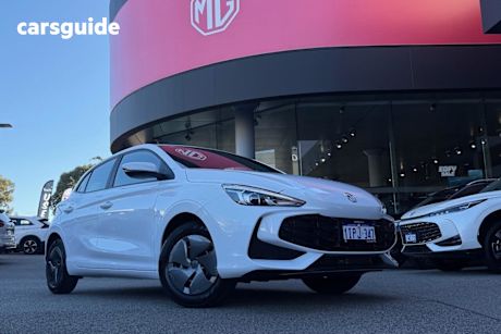 White 2025 MG MG3 Hatchback Vibe