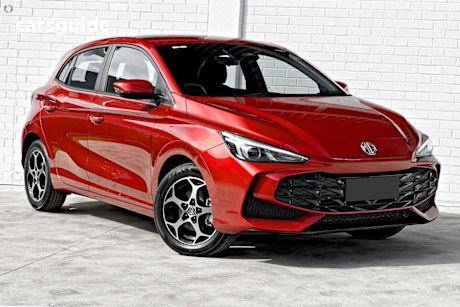 Red 2024 MG MG3 Hatchback Excite Hybrid+