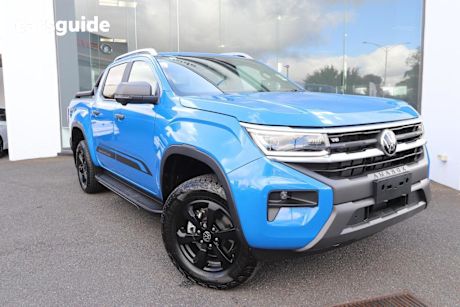Blue 2024 Volkswagen Amarok Dual Cab Utility Panamericana TDI600 4Motion