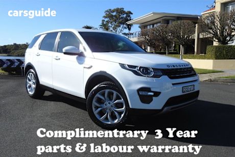 White 2016 Land Rover Discovery Sport Wagon SD4 HSE