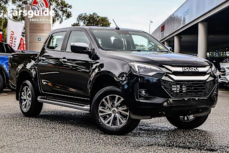 Black 2025 Isuzu D-MAX Crew Cab Utility Ls-U (4X4)