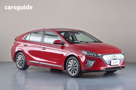 Red 2020 Hyundai Ioniq Hatchback Electric Premium