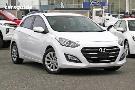 White 2017 Hyundai I30 Hatchback Active 1.6 Crdi