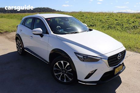 White 2023 Mazda CX-3 Wagon Stouring (fwd)