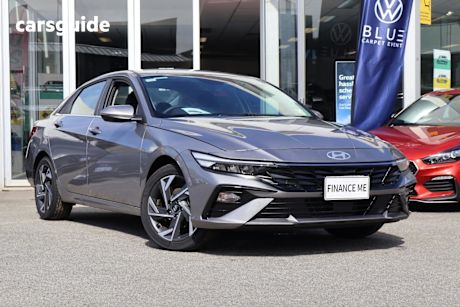 Grey 2024 Hyundai I30 Sedan Elite