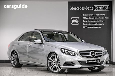 Silver 2015 Mercedes-Benz E400 Sedan