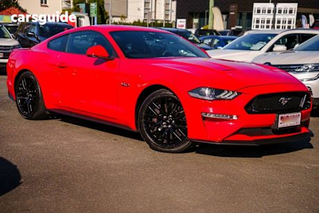 Red 2021 Ford Mustang Fastback GT 5.0 V8