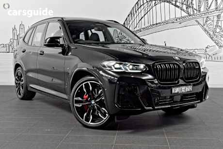 Black 2024 BMW X3 SUV M40I