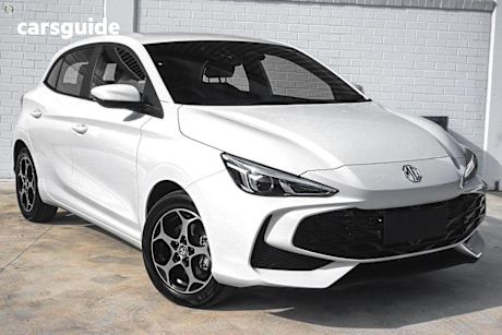 White 2025 MG MG3 Hatch EXCITE F