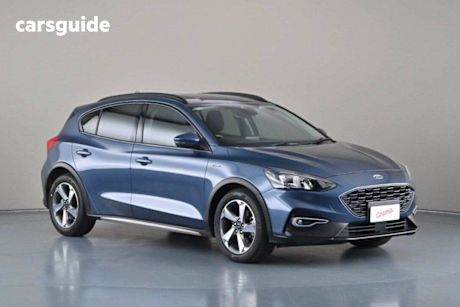 Blue 2019 Ford Focus Hatchback Active