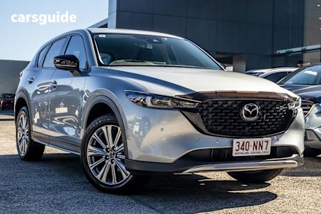 Silver 2023 Mazda CX-5 Wagon Touring Active (awd)